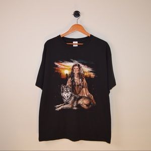 Native American Graphic T-shirt size XL